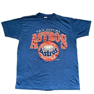 Houston Astros Vintage Graphic T-Shirt 80s - Men's Large